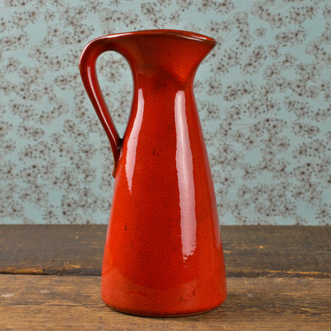 Mid Century Gräfl Ortenburg Vase with a Handle