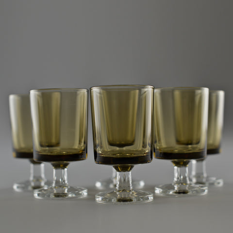 Mid Century X6 ‘Cavalier’ Liquor Glasses