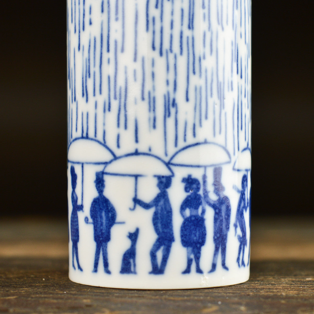 1960’s ‘Rain’ Vase by Hubert Petras