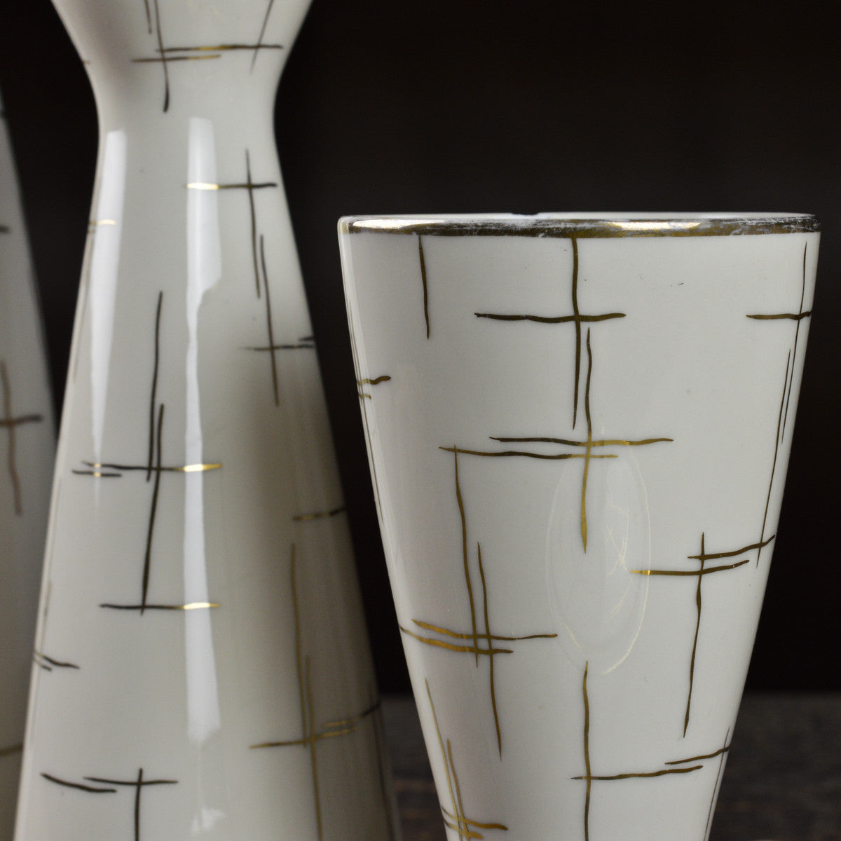 1950’s Lichte Porcelain Vase