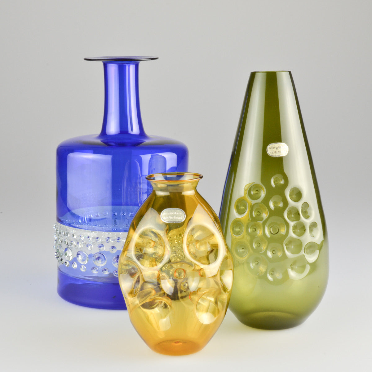 1960’s Lauscha 'Cactus' Glass Vase by Albin Schaedel