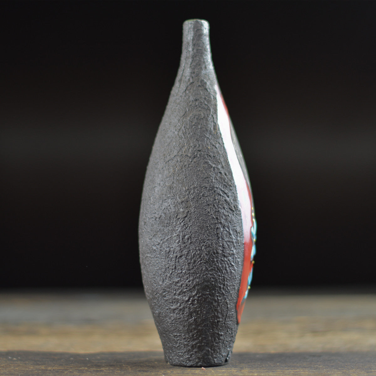 Mid Century ‘Titano’ Fat Lava Vase by Augusto Giulianelli