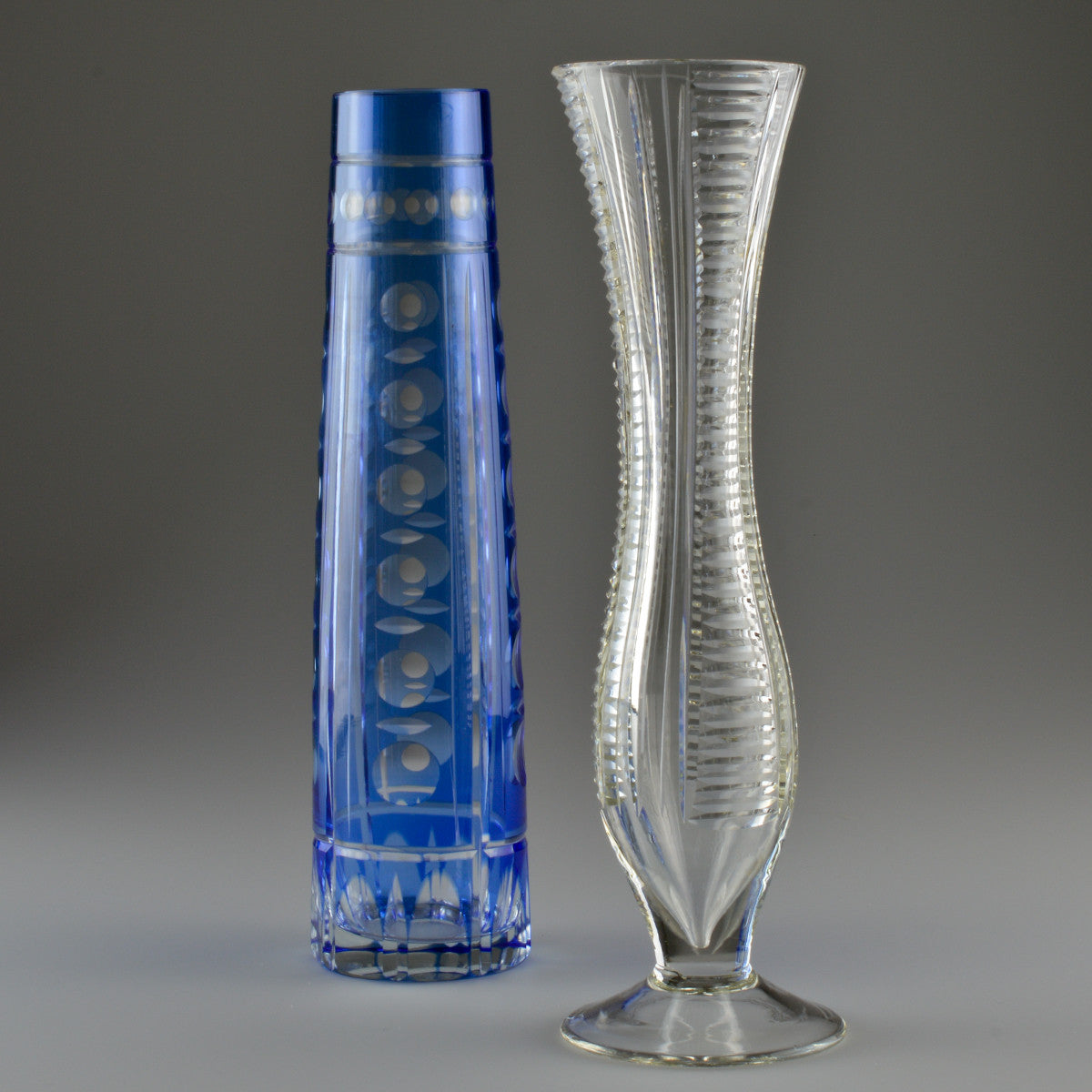 1960’s Bohemia Crystal Vase