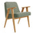 Model 366 Arm Chair by Józef Chierowski / AQUA GREEN TWEED