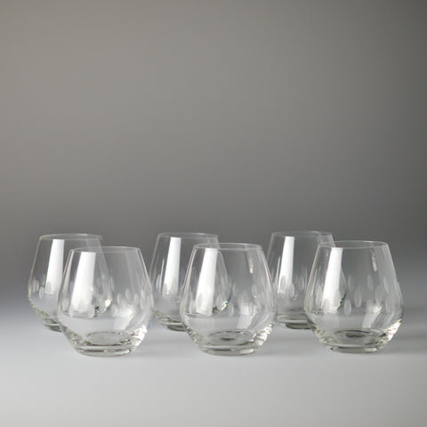 1950’s Hand Cut Shot Glasses