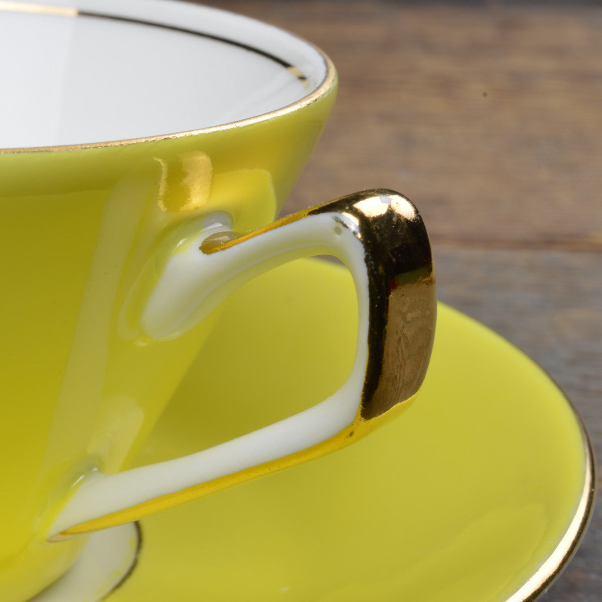 1950’s Chodzież ‘Canary’ Espresso Cup Duo