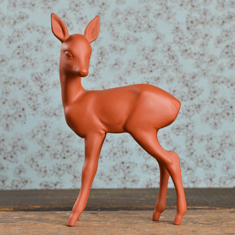 1950’s Bisque Fawn ‘’Bambi’’ Ceramic Figurine