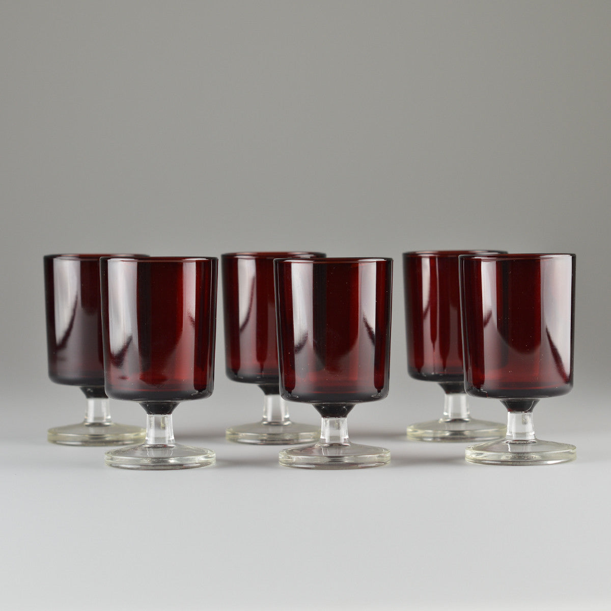 Mid Century X6 ‘Cavalier’ Liquor Glasses