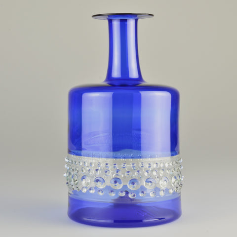 1970’s Lauscha Glass Vase by Hubert Koch
