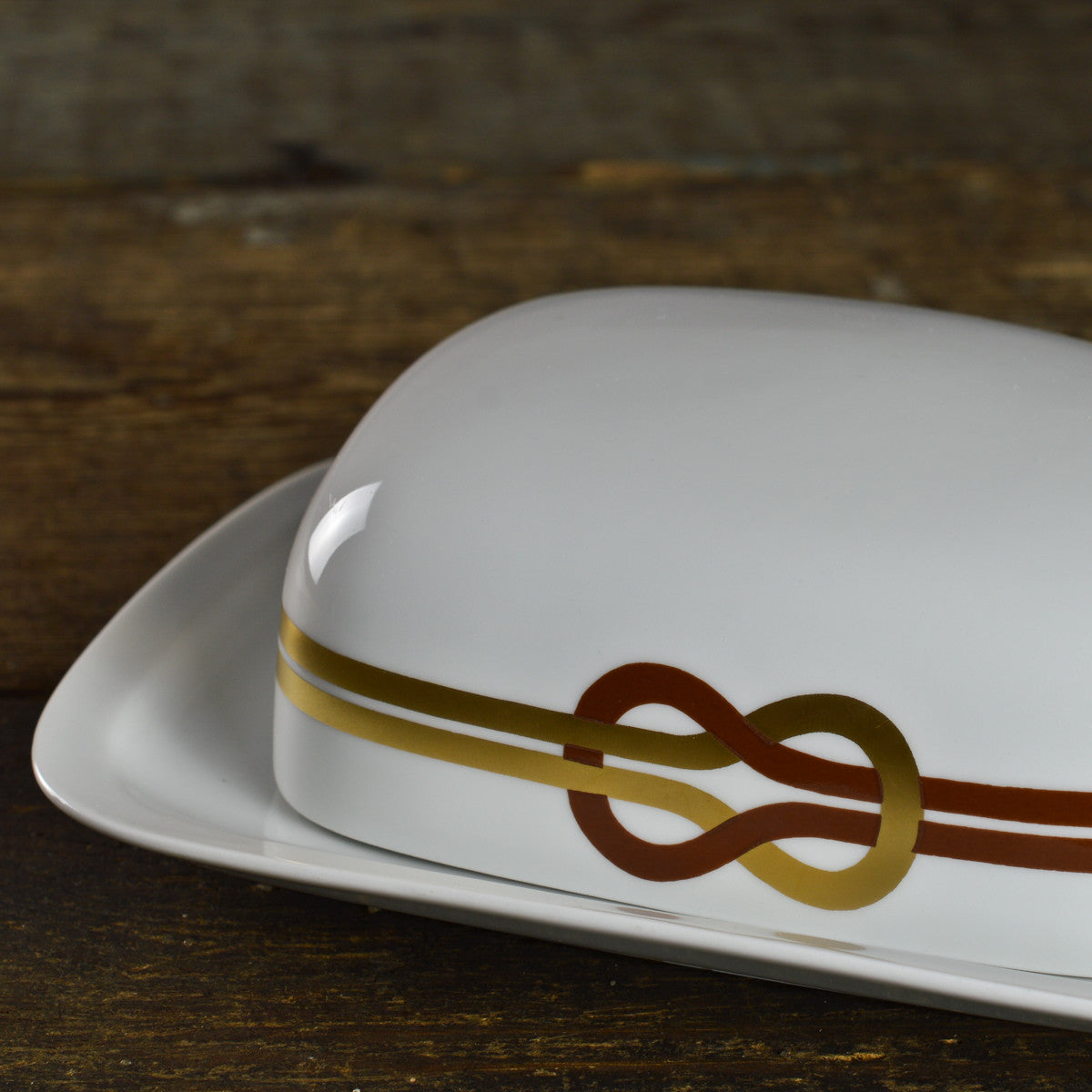 1970’s Fürstenberg Porcelain Butter Dish