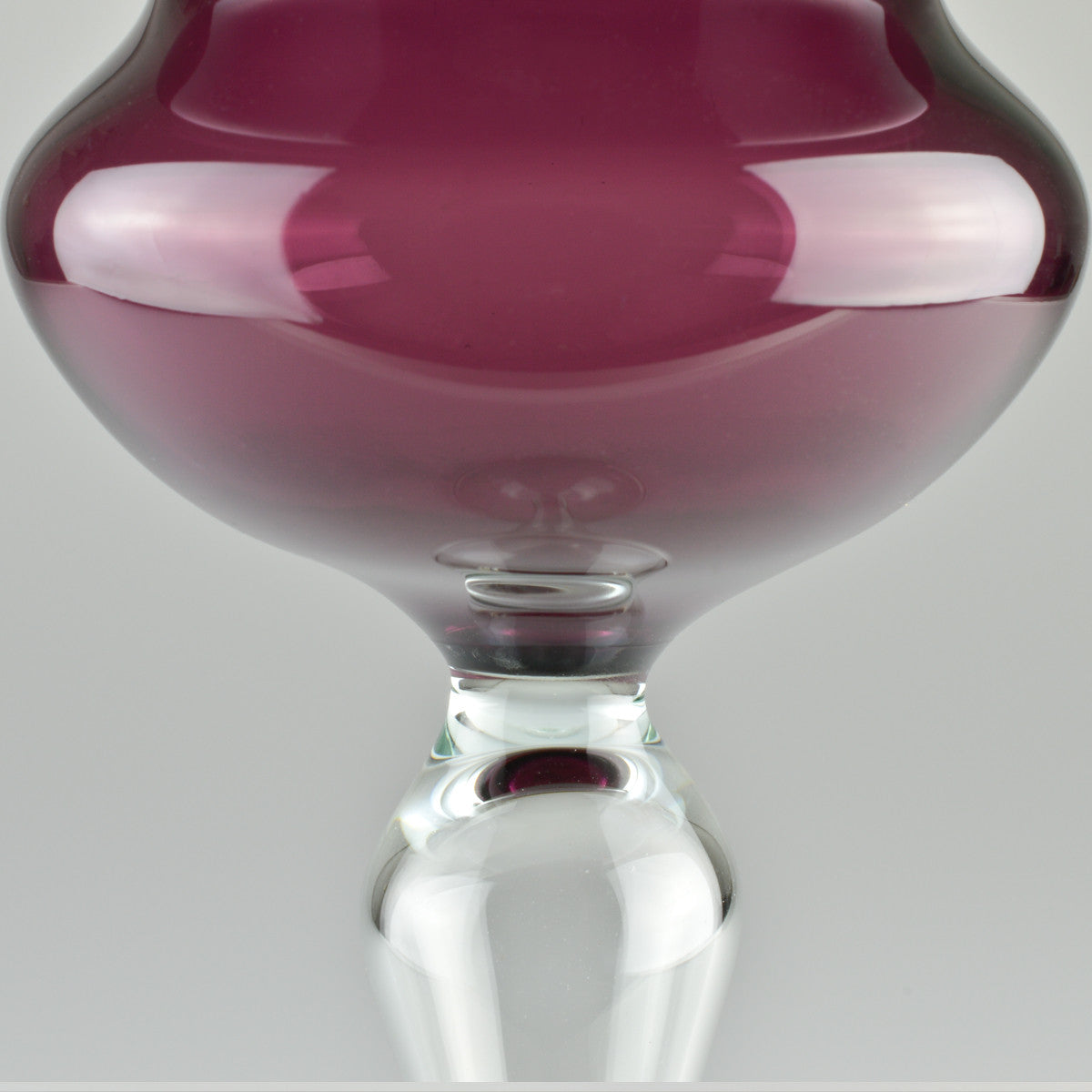 1960’s Fine Glass Goblet Vase