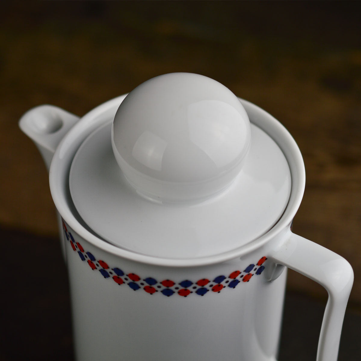 1970’s ‘Naïve’ Teapot, Sugar Bowl and Creamer Set