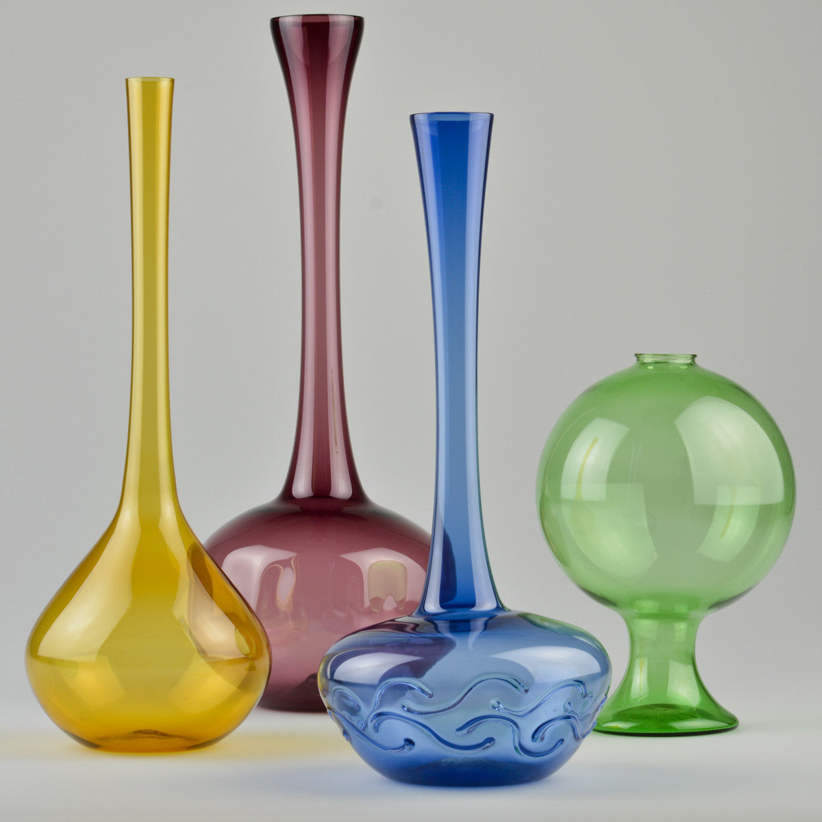 1950’s Lauscha 'Bubble' Glass Vase by Albin Schaedel