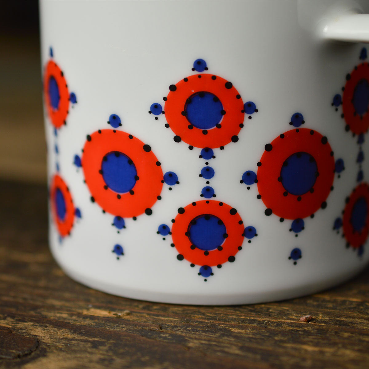 1970’s ‘Naïve’ Teapot, Sugar Bowl and Creamer Set