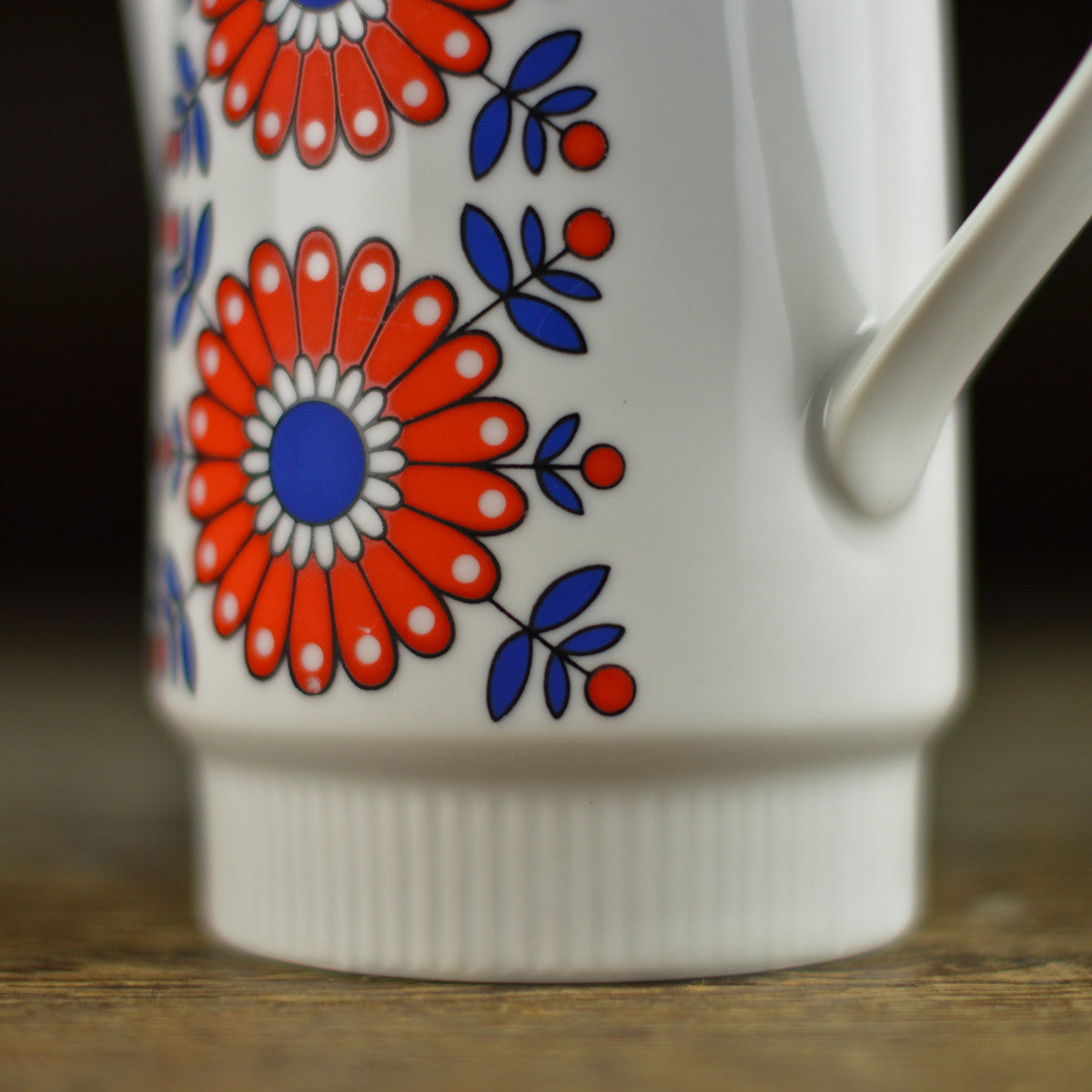 1960’s Porcelain Stadtlengsfeld ‘Folk’ Teapot